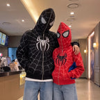 Sweat à Capuche Zippé - Masque Spidey